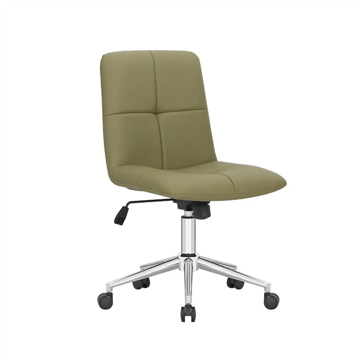 Scaun de agrement rotativ confortabil cu husă din PU