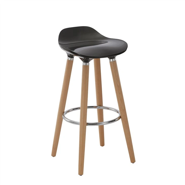 Scaun de birou din plastic negru