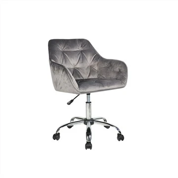 Scaun de agrement rotativ cu inaltime reglabila cu husa din material textil