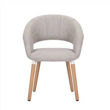 Scaun de sufragerie clasic din material textil Scaun decorativ cu aspect atractiv
