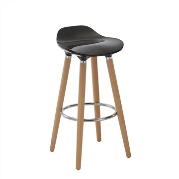Scaun de birou din plastic negru