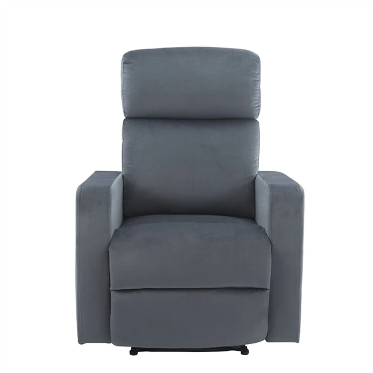Recliner pentru o singură canapea din material textil, cu funcție de recliner