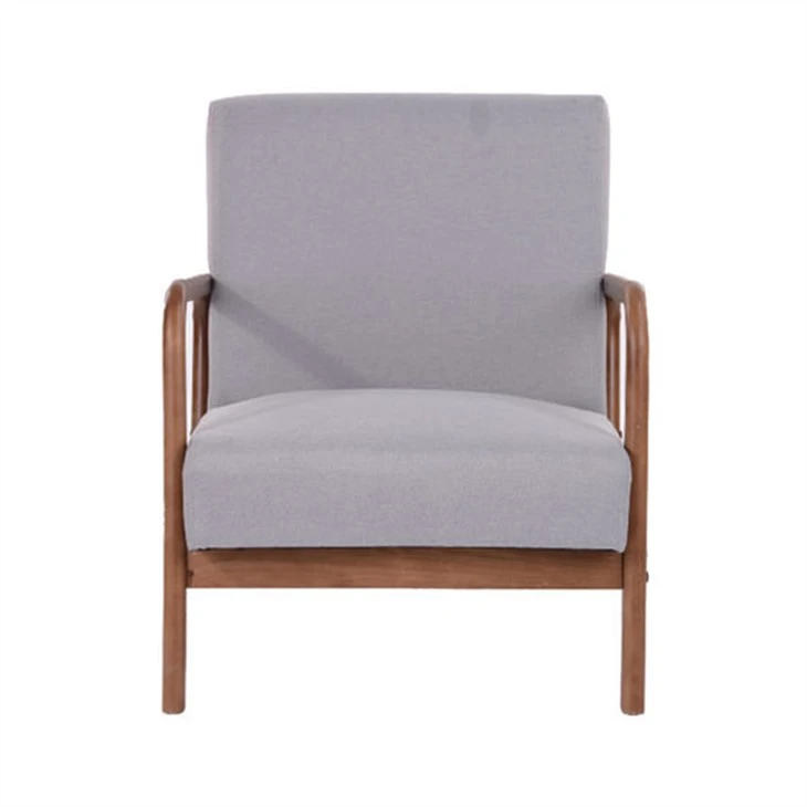 Scaun Leisure Mid Century Lemn Cu Brate