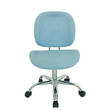 Scaun de birou albastru cu design ergonomic reglabil pe inaltime