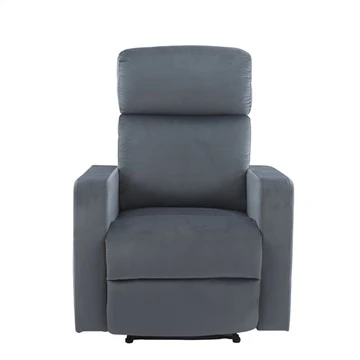 Recliner pentru o singură canapea din material textil, cu funcție de recliner