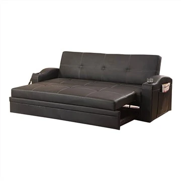 Canapea extensibilă din piele PU