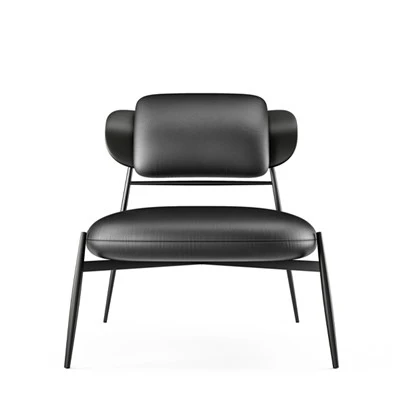 Scaun decorativ cu design elegant Husă din PU Scaun metalic în formă de furnică